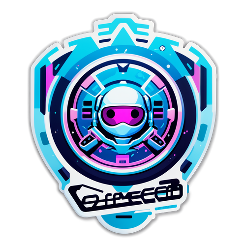 Futuristische Avonturen: Gamescom 2024 Sticker