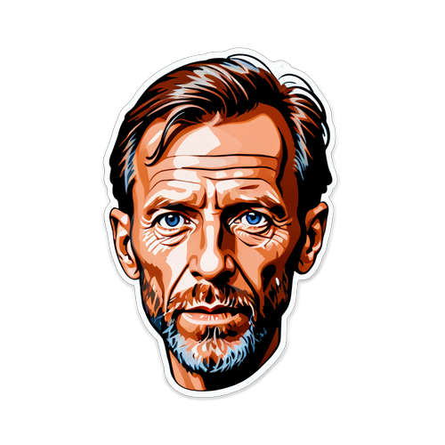 Portrait stylisé de Joachim Trier