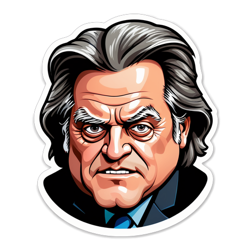 Caricatura lui Steve Bannon la CPAC