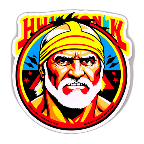 Tribut klistremerke til Hulk Hogan