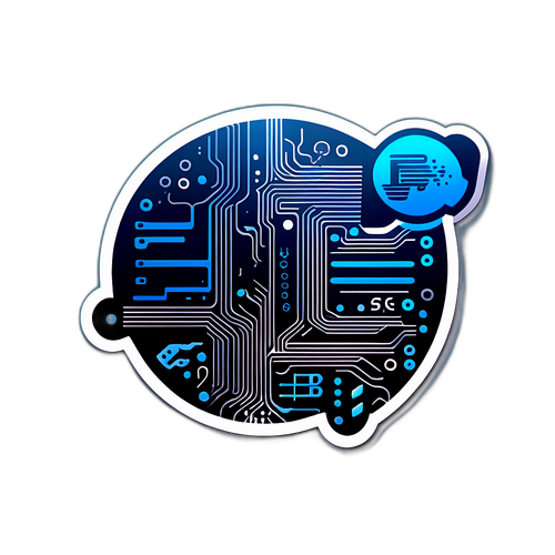 Realtek科技主題貼紙