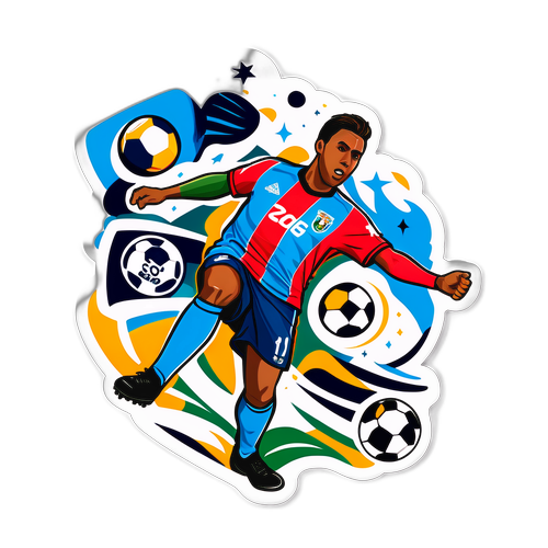 Sticker sobre la Copa Sudamericana 2025