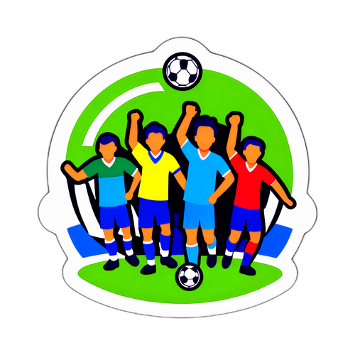Αυτοκόλλητο Ποδοσφαιρικού Αγώνα