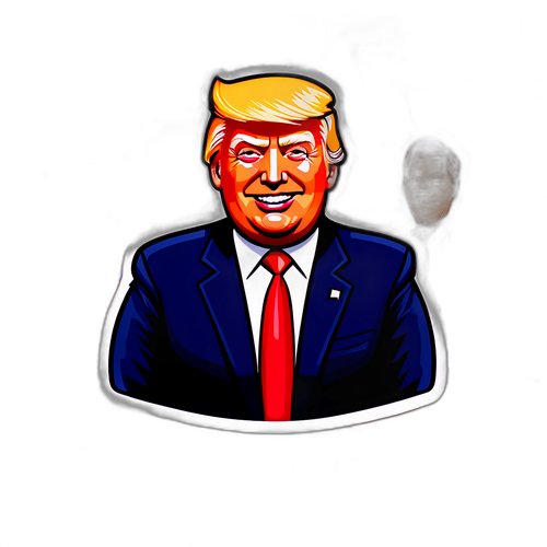 Karikatur Menarik Donald Trump