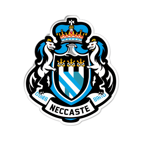 สติกเกอร์สำหรับแฟนฟุตบอลนิวคาสเซิล