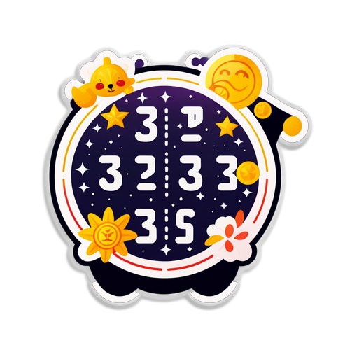 星座運勢與日常生活的可愛日曆圖案