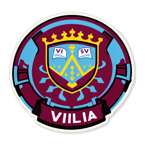 Logo Aston Villa yang Bergaya