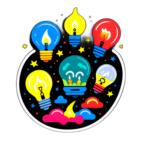 Sticker về mất điện ở Long Xuyên