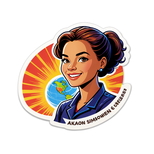 Inspirujący sticker z Karolem Nawrockim