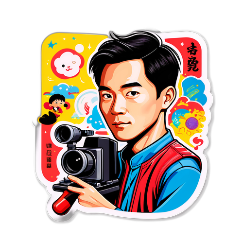 林瑞陽主題貼紙設計