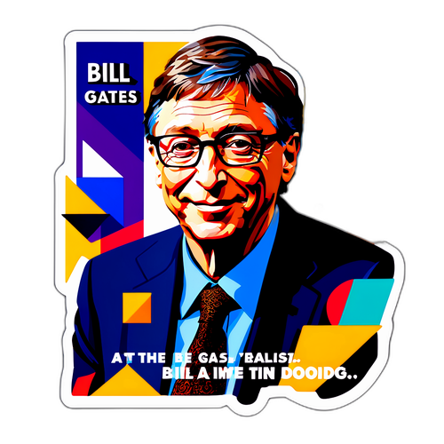 Ritratto artistico di Bill Gates