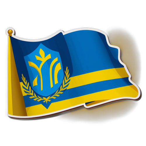 Émotionnel et Puissant : Le Drapeau Ukrainien Raconte L'Histoire de la Résistance !