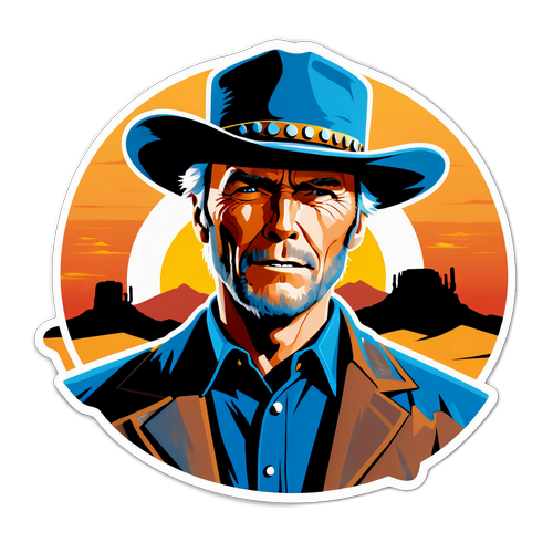 Villilän cowboy Clint Eastwood