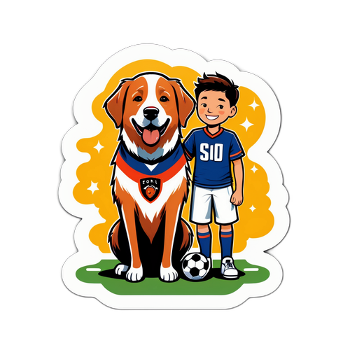 Sadık Arkadaşlık ve Takım Ruhu Sticker'ı