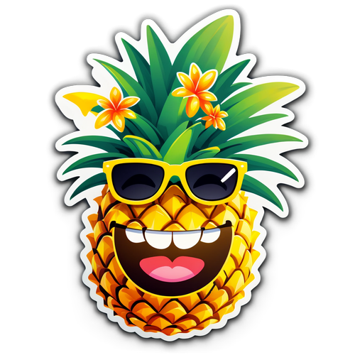 Catch the Sunshine! Meet the Pineapple Party Animal Taking Over the Beach Vibes!