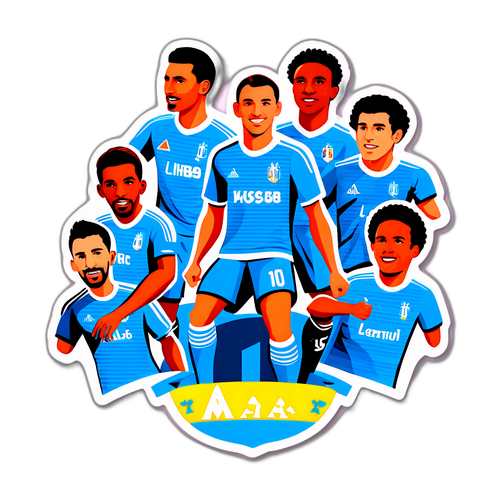 Sticker ya Marseille FC