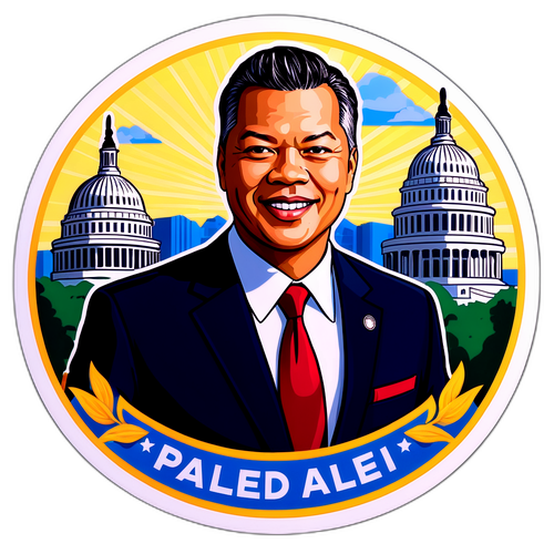 Inspirerende klistremerke av Alex Padilla