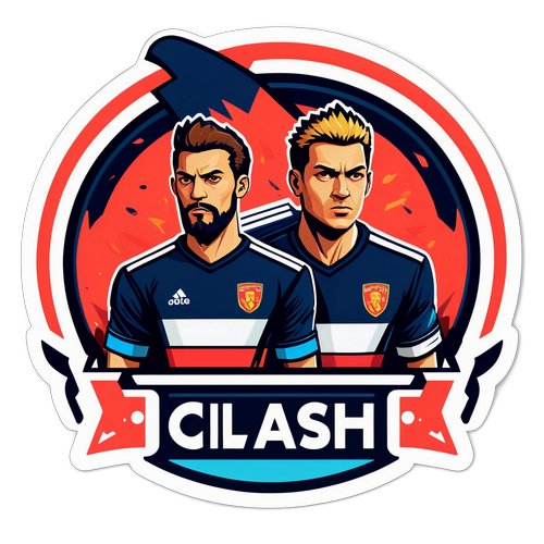 Креативні мітки для обох команд під час протистояння