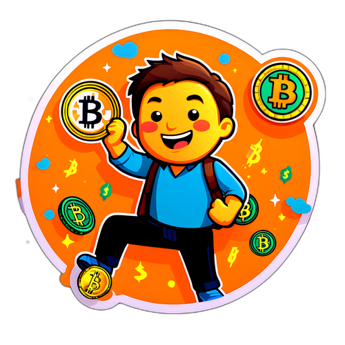 क्राफ्ट बिटकॉइन स्टिकर