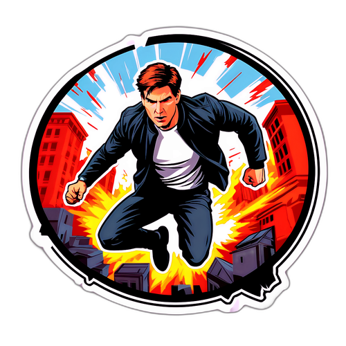 Spännande scen från Mission Impossible