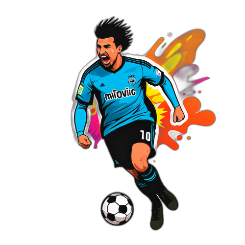 Gol Kutlaması: Mitrovic Sticker