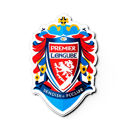 Engelse Voetbalpracht Sticker