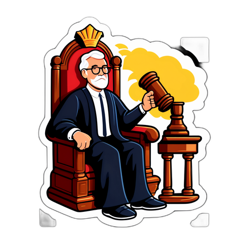 Whimsical Judge Scene