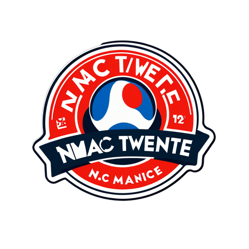 Sticker van NAC - Twente