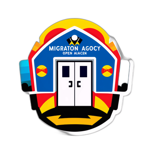 Migrationsbyråns stiliserade logotyp