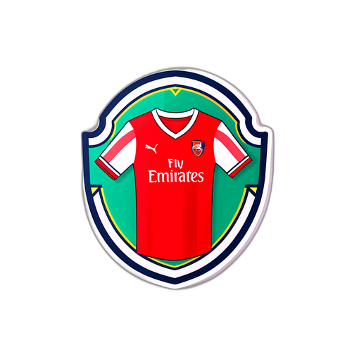 Minimalistisch Arsenal Shirt