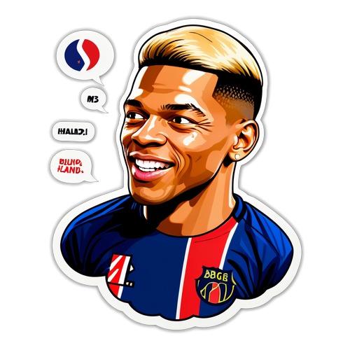 Haaland z myślą o Mbappe