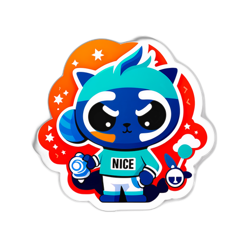 ทีม "Nice" สติกเกอร์