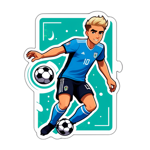 Sticker ya Soka ya Elliot Anderson