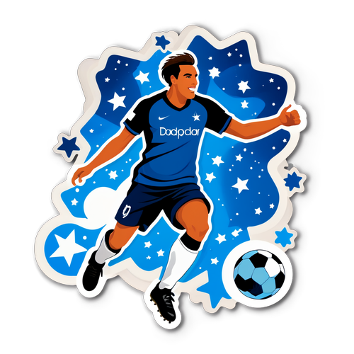 ¡Inspírate y Juega! Este Sticker de Fútbol Te Hará Seguir Tus Sueños con Estilo