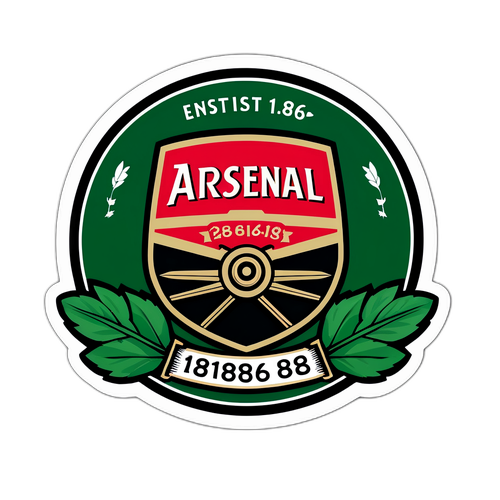 Klassinen Arsenal-tarra