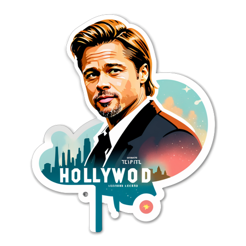 Brad Pitt: Hollywood Legend i En Förtrollande Stil!