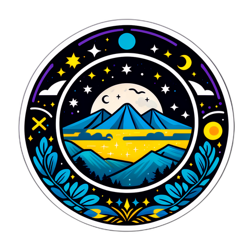 शिलॉन्ग के प्रतीकों काSticker
