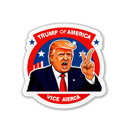 Trump Amerika Sticker