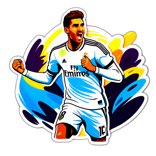 Real Madrid Spiller Feirer Mål
