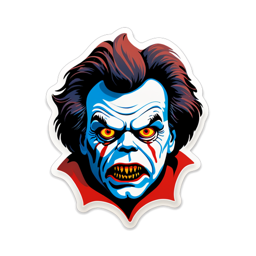 Sticker inspiré par Stephen King