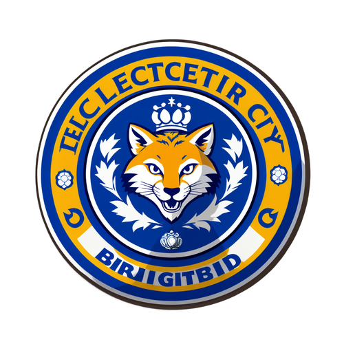 Perang Gelandang: Emblem Leicester City dan Brighton dalam Logo Clash