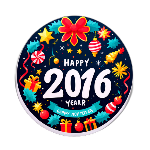 Дизайн с гирляндами и новогодними атрибутами для вдохновения на празднование 2026 года