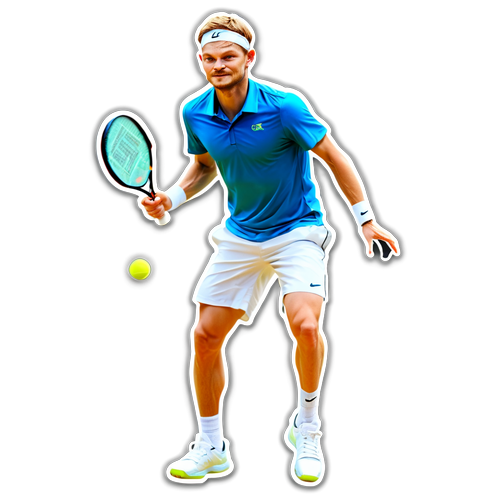 David Goffin: De Tennisheld in Actie - Ontdek Zijn Dynamische Momenten!