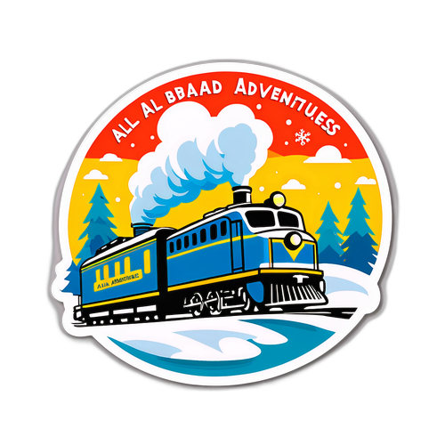 Kereta Musim Dingin untuk Petualangan Liburan