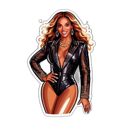 Adesivo elegante di Beyoncé