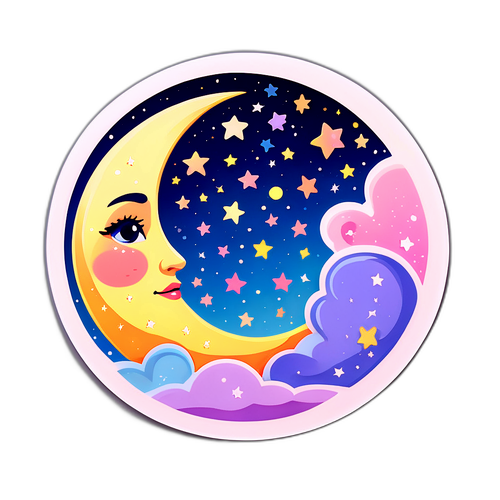 Луна и звезды