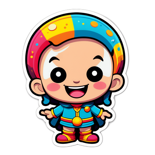 Varázslatos kyán panini figura