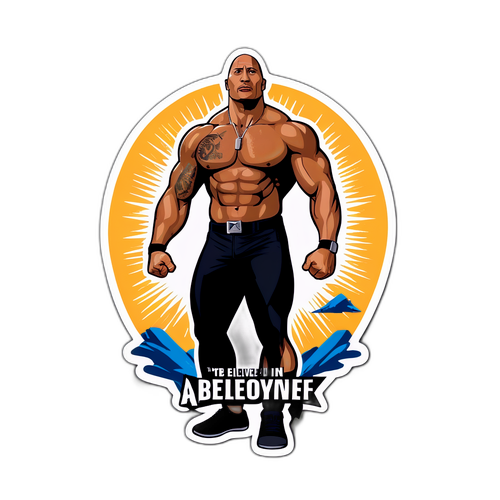 Dwayne Johnson Inspiráló Matrica