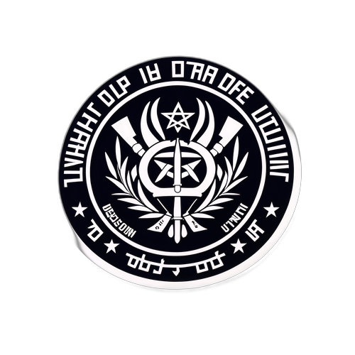 ת sticker של דובר צה"ל