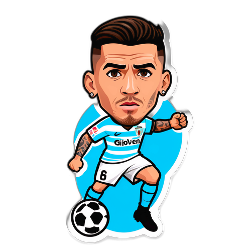 Sticker de Milton Giménez